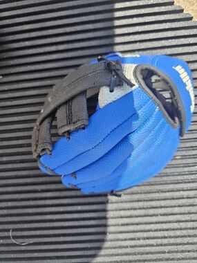 Kids Blue Play Glove - Durable Soft Fabric
